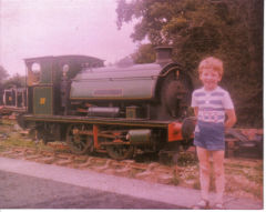 
HL No 37 'Invincible', Isle of Wight Steam Railway, 1978
